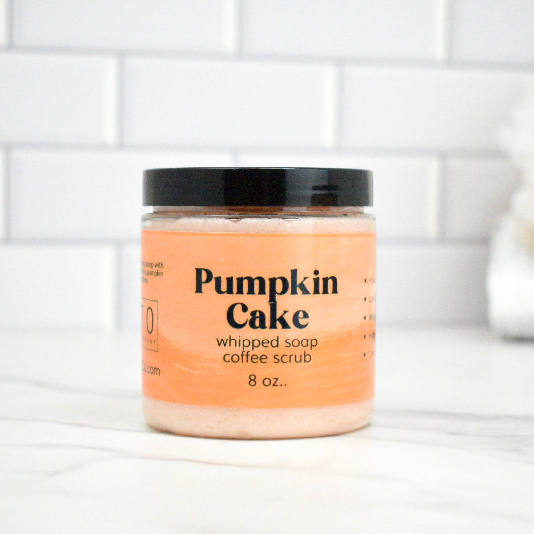 Pumpkin Cake  Whipped Sugared Soap Scrub