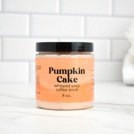 Pumpkin Cake  Whipped Sugared Soap Scrub