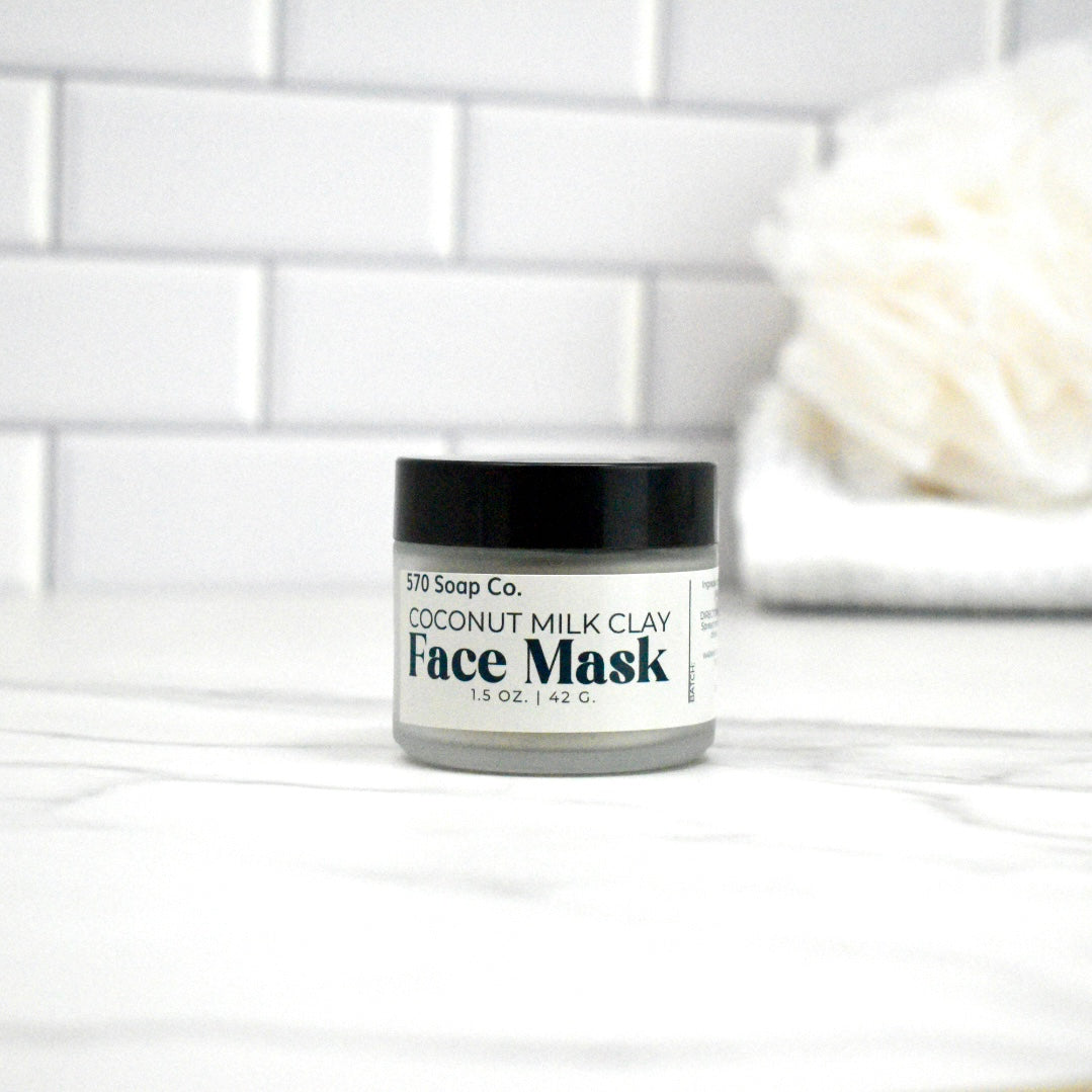 Coconut Milk Clay Face Mask