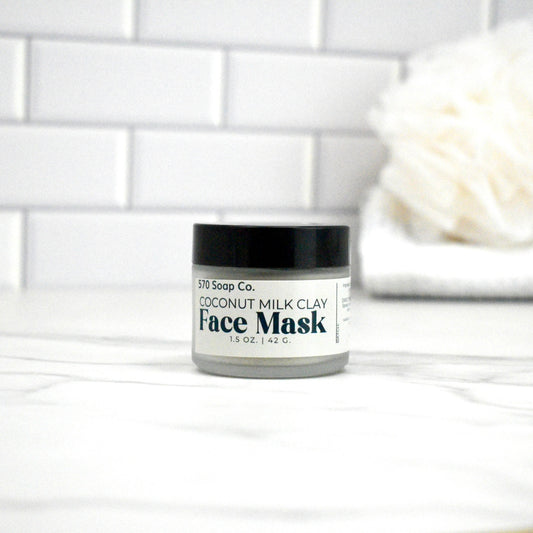Coconut Milk Clay Face Mask