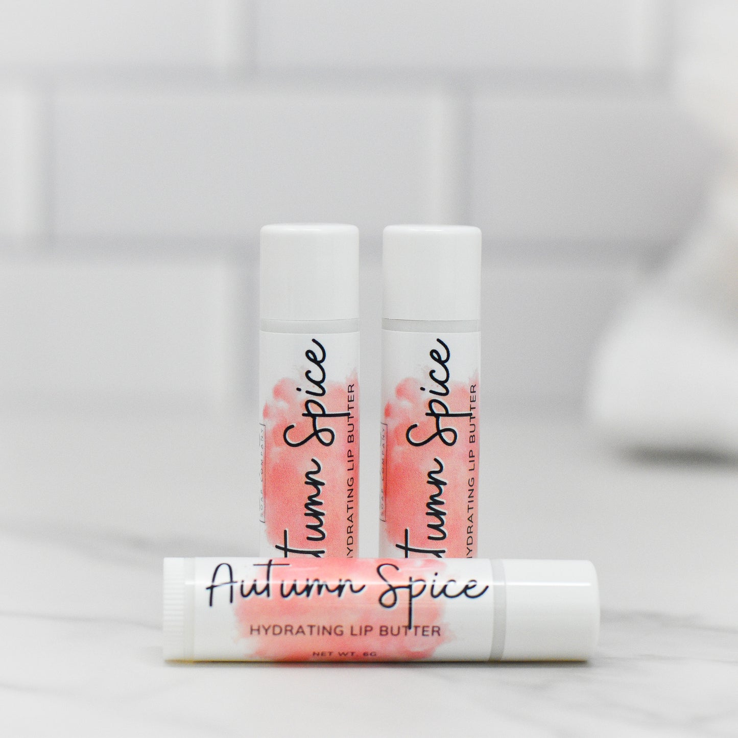 Autumn Spice Essential Oil Lip Balm