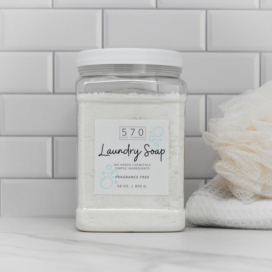 Powdered Laundry Soap- Fragrance Free
