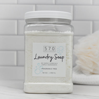 Powdered Laundry Soap- Fragrance Free