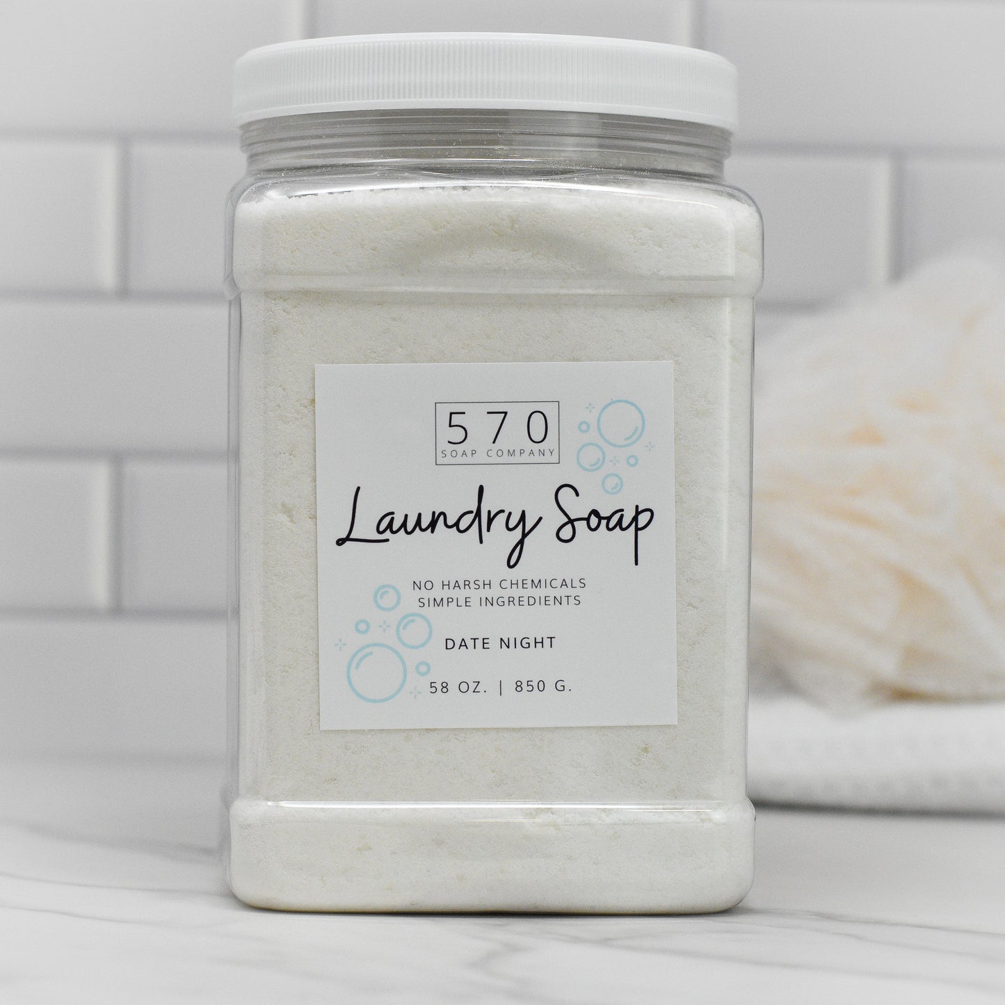 Powdered Laundry Soap - Date Night