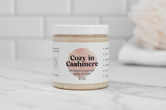 Cozy in Cashmere Sugared Whipped Soap Scrub