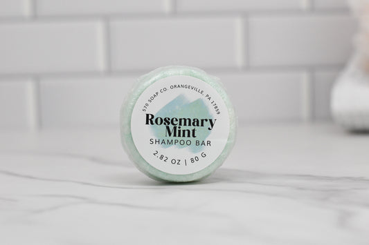 Rosemary Mint Essential Oil Shampoo Bar