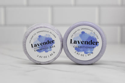 Conditioner Bar for All Hair Types - Lavender Essential Oil