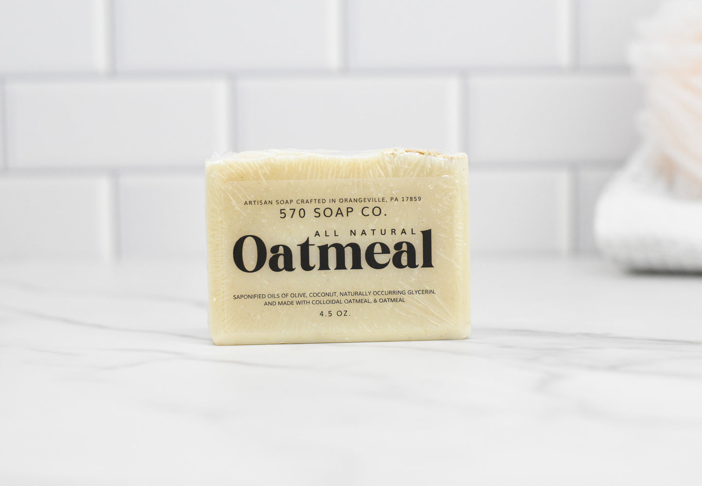 Oatmeal Bar Soap - All Natural