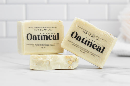 Oatmeal Bar Soap - All Natural