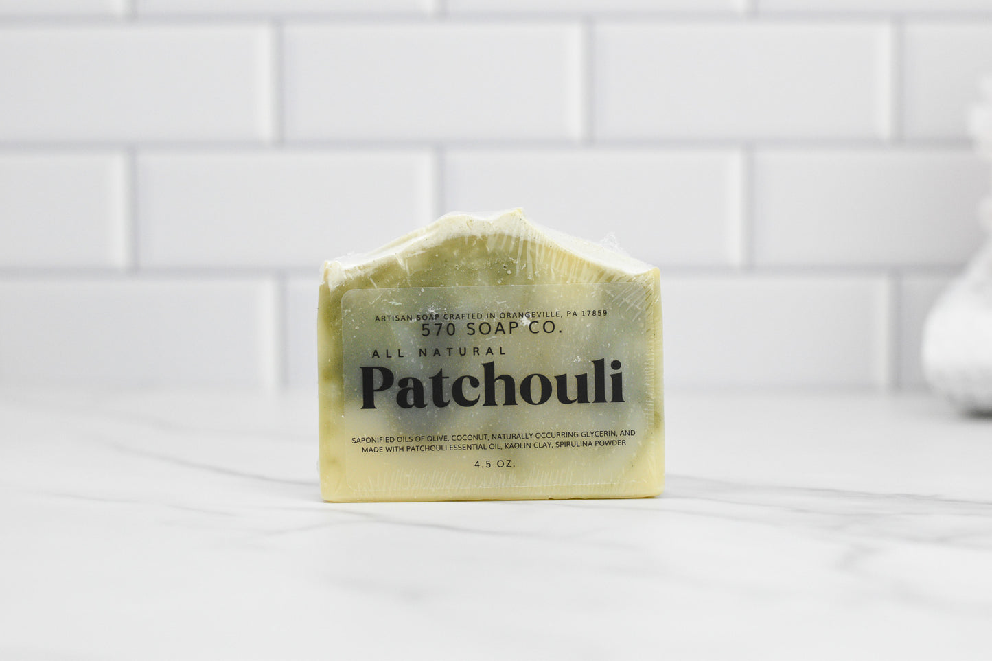 Patchouli Essential Oil Bar Soap - All Natural