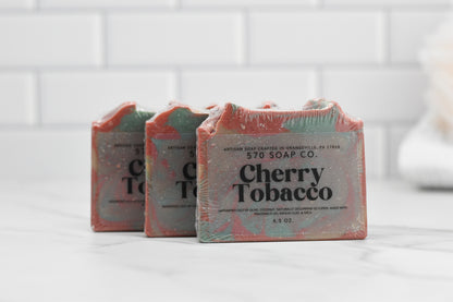 Cherry Tobacco Bar Soap