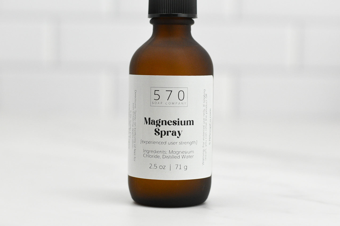 Magnesium Spray (experienced user strength)