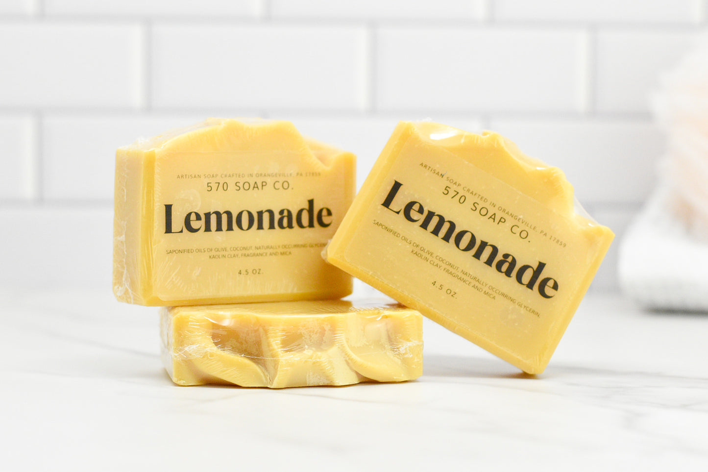 Sun-Kissed Lemonade Bar Soap