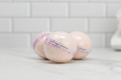 Soothing Calamine Bath Bomb - All Natural