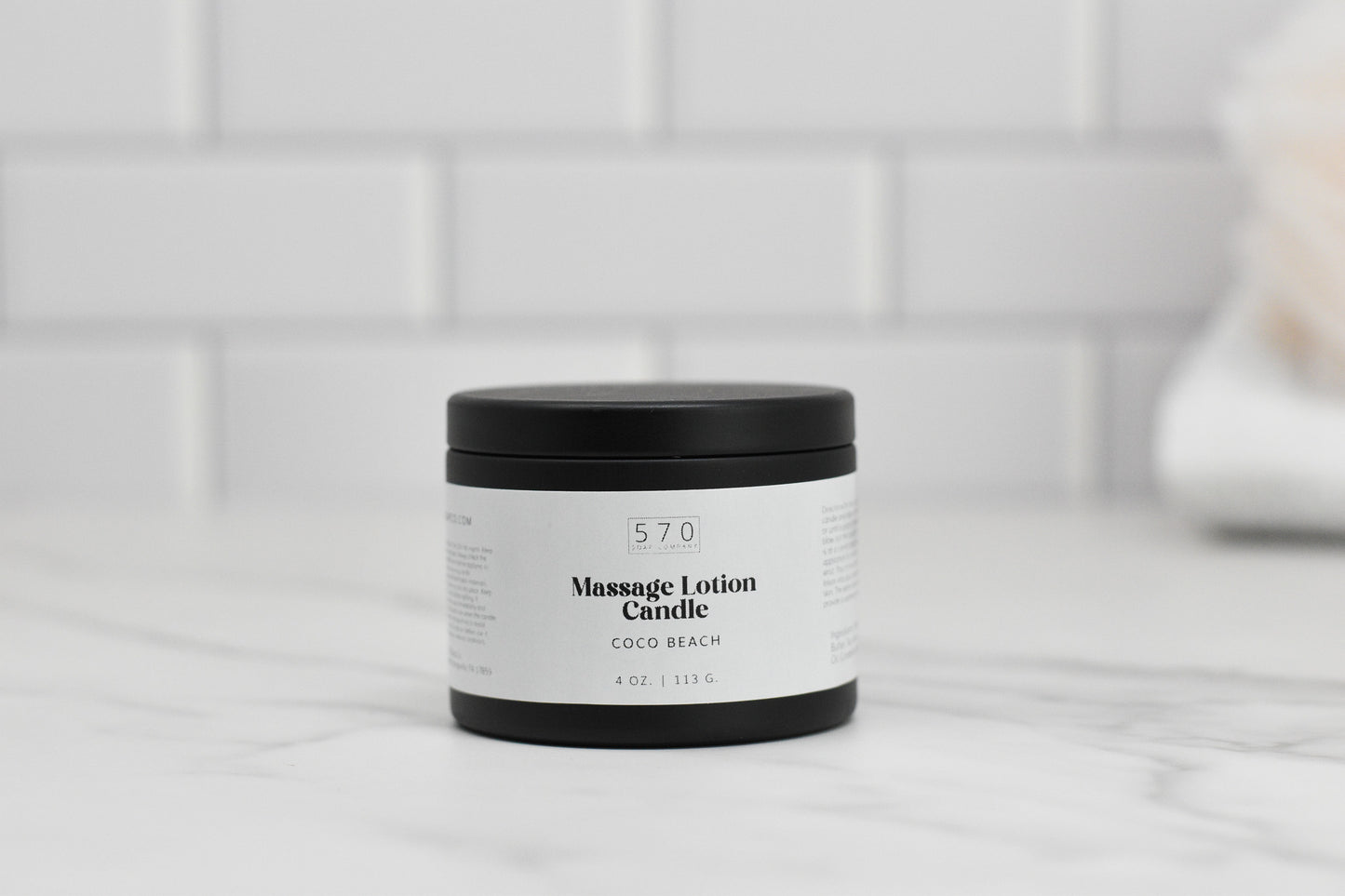 Massage Lotion Candle - Indulge in Luxurious Relaxation