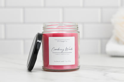 Cranberry Woods Soy Blend Candle