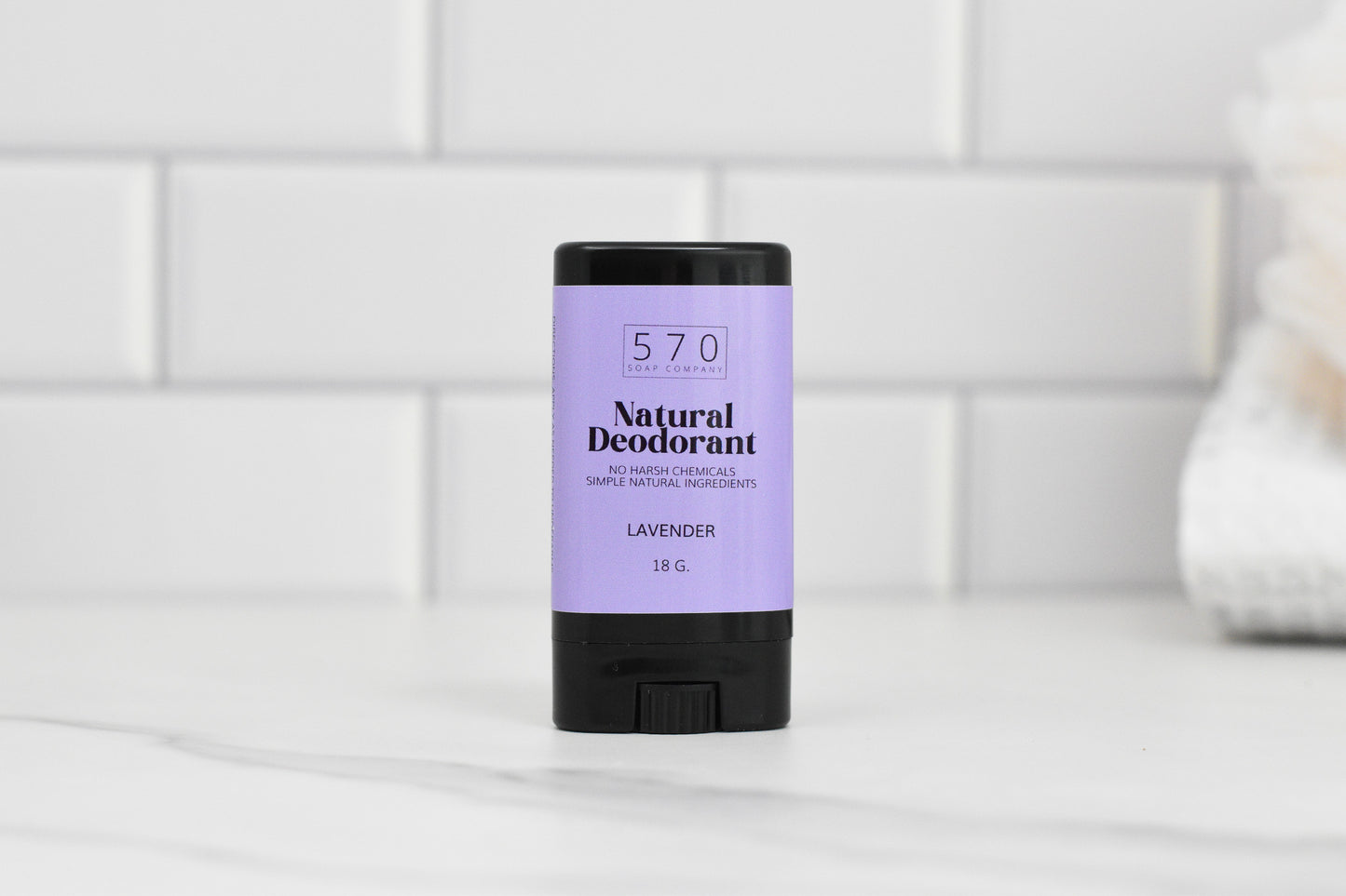 Travel Size Natural Essential Oil Deodorant - Stay Fresh Naturally - VEGAN Formula