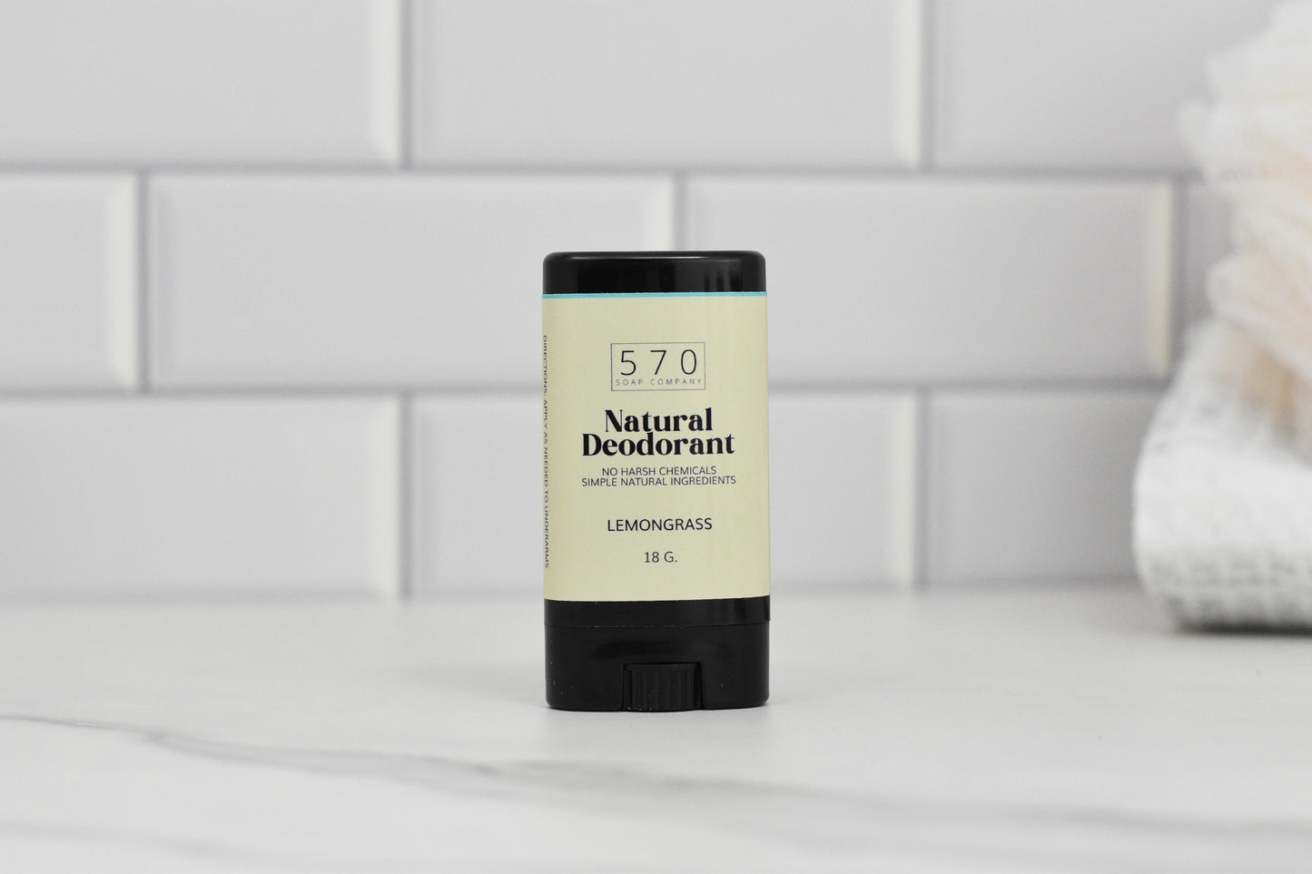 Travel Size Natural Essential Oil Deodorant - Stay Fresh Naturally - VEGAN Formula