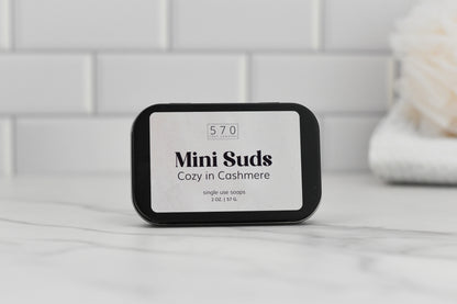 Mini Suds - 2 oz Compact Soap for On-the-Go - Single Use Soaps