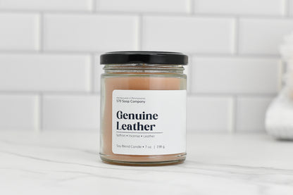 Leather Soy Blend Candle