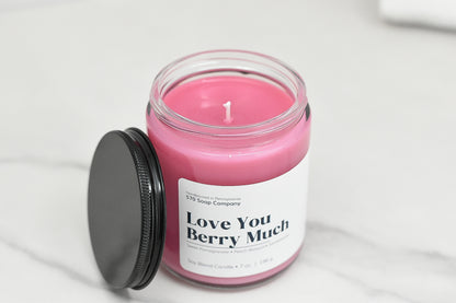 Love You Berry Much Soy Blend Candle