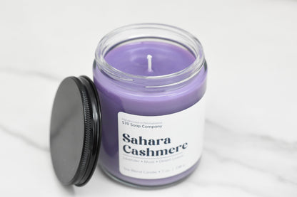 Sahara Cashmere – Lavender & Musk Infused Candle