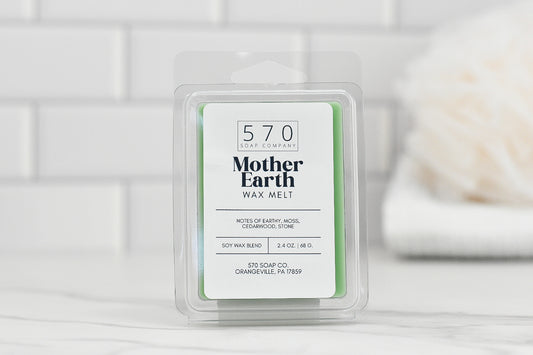 Mother Earth Wax Melt - Petrichor, Earth, Stone