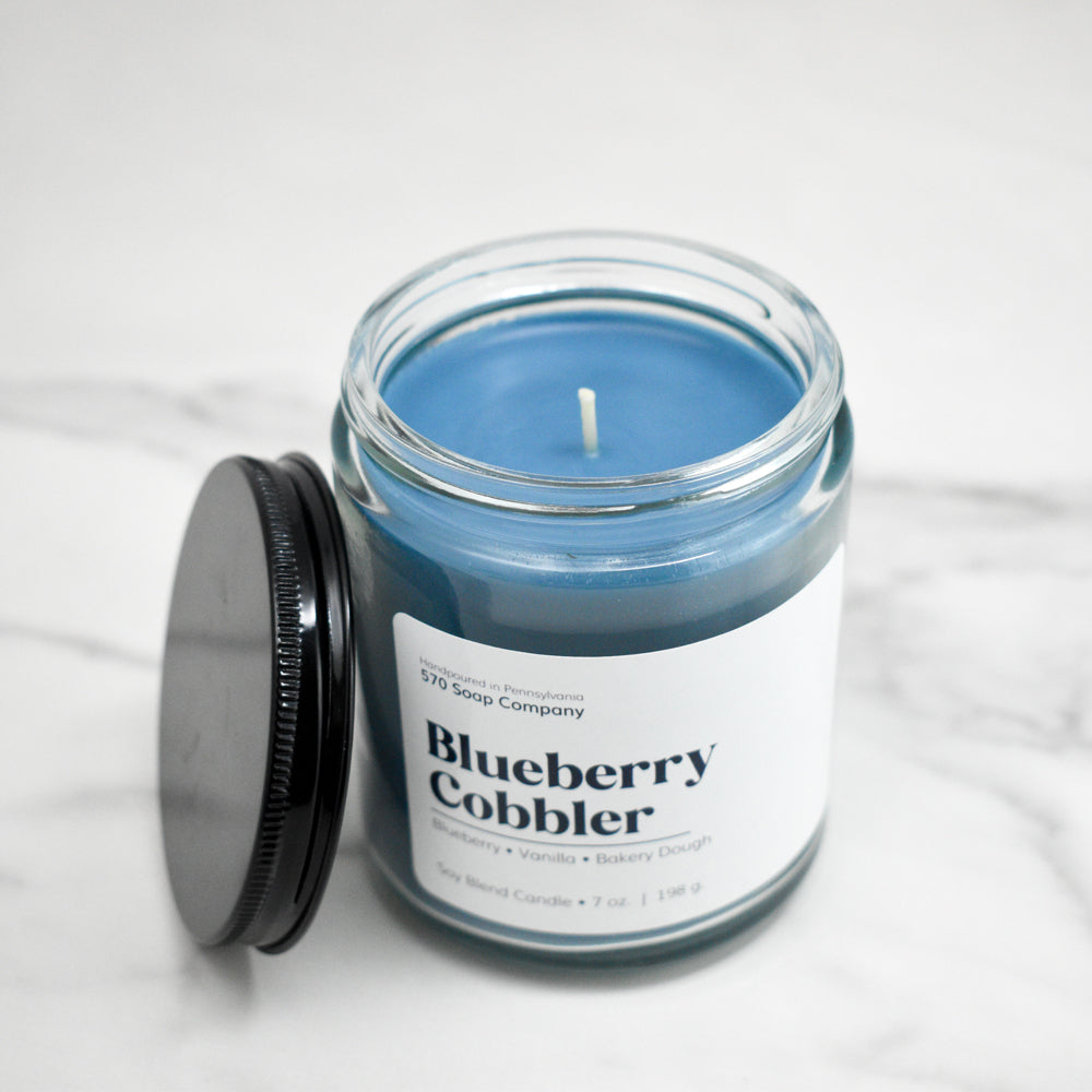 Blueberry Cobbler Soy Blend Candle