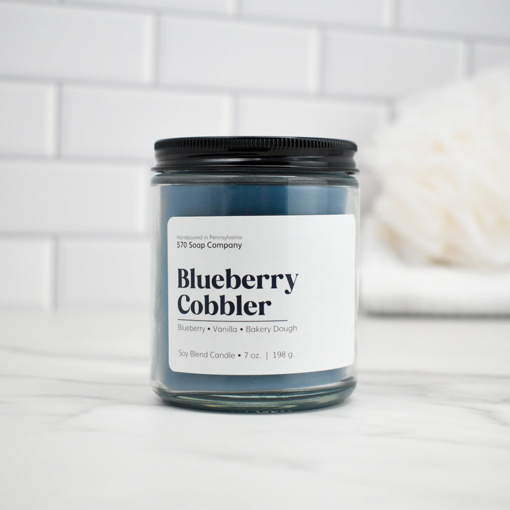 Blueberry Cobbler Soy Blend Candle