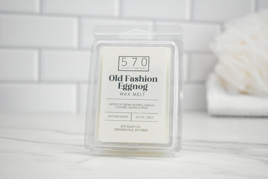 Old Fashioned Eggnog Wax Melt - Vanilla, Nutmeg, and Sugar
