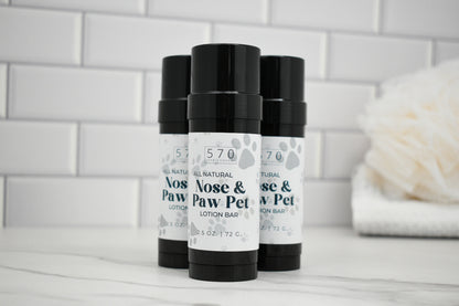 All Natural Nose & Paw Pet Lotion Bar – Winter Protection