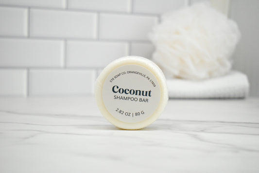 Creamy Coconut Solid Shampoo Bar