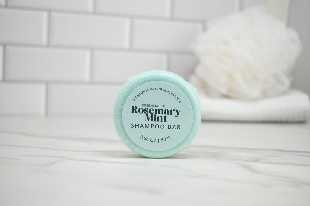 Rosemary Mint Essential Oil Shampoo Bar