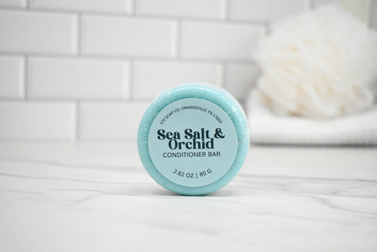 Sea Salt & Orchid Conditioner Bar for All Hair Types