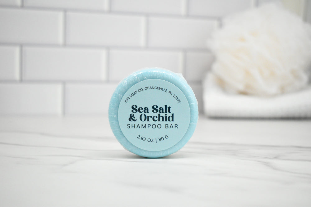 Sea Salt & Orchid Solid Shampoo Bar