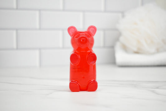 Gummi Bear Soap Bars | Fun Fruity Glycerin Soap