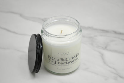 Pairs Well with Bad Decisions – Palo Santo + Mountain Air Candle